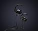 MoKo Bluetooth Headphones, Wireless Neckband Headset w/Mic & Siri IPX5 Waterproof HD Stereo Sweatproof in Ear Earbuds 9 Hour Battery Hands-Free Calls Sports Earphones, Black