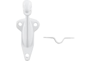 Hickory Hardware Hand Rail Bracket Collection Handrail Bracket with White Finish, Projection 3 Inch