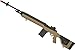 Evike - CYMA Full Size M14 Airsoft AEG with Polymer DMR Style Stock (Color: Tan/Gun Only)