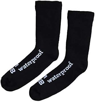 Amazon リバレイ Rbbウォータープルーフソックス ブラック 7550 L 双進 Soshin ボトムス