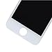 cellphoneage White for iPhone 5 5G LCD Replacement screen Display Glass Touch Screen Digitizer Assembly kit with Free screen protector (White)