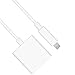 CloudWave iPhone 7 Headphones Adapter, Lightning Audio iPhone 7/7 Plus Dual Function Headphones Adapter and Charge Adapter - White