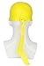 Xcoser Iron Fist Latex Mask Adult Halloween Cosplay Costume Accessory Yellow