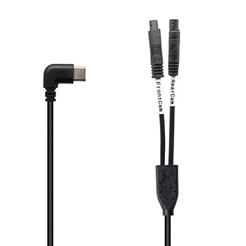 PORMIDO 2 in 1 Cable for PR998 Front Camera Rear Camera