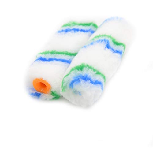 AFCN: 10 Pcs/lot 4" Paint Roller Covers Mini Paint Roller Edger Trim Roller Hand Tools Set Wholesale