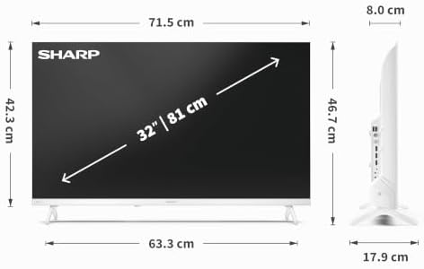 32" Full HD LED Google TV HDR10 Dolby Digital Bluetooth HDMI ARC 32HF2365EW (HF Series)