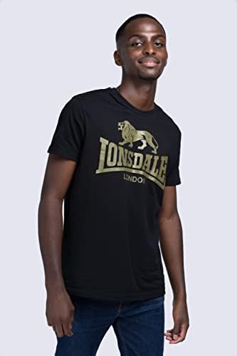 Homme Bangor Double Pack T-Shirt, Black/Olive, Medium