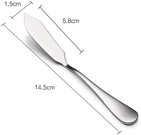 AOOSY Butter Knives Set of 6, Cheese Knife, Cheese Spreaders - Image 3