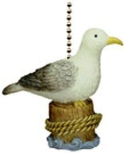 Amazon Com Coastal Beach Decor Seagull Ceiling Fan Light Pull By