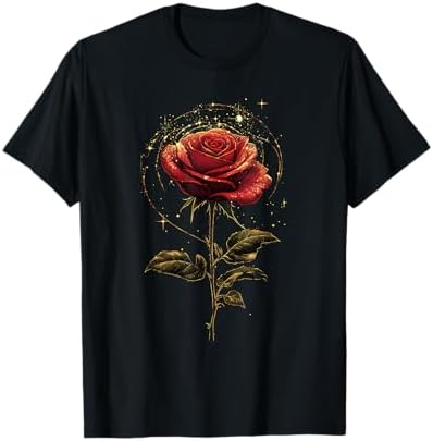 K*o様 西岡義一　ポピー Amazon.com: Women's Red Poppy Botanical Poppies Red Poppy V-Neck T