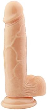 Soft and Comfortable 7.9 Inch Dil-d-o Realistic Massage Stick Perfect Christmas Gift for Female