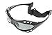 G&G Polarized Water Sport Sunglasses Surfing Kiteboarding Jetski (Black/Grey)