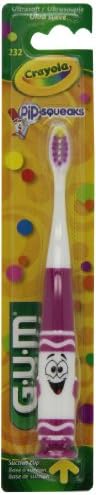 Crayola Pip-Squeaks G.U.M. Toothbrush - Colors Vary - 1 Toothbrush