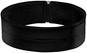 Running Belt for Women Men - Zipper Open Fanny Pack with Invisible Zipper Pocket + Key Ring - Fitness Workout Waist Pack Phone Holder, iPhone 6 7 8 X Plus Pouch for Runner (Black, XL)