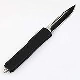 OTF Single Blade Large Double Action Safety Knife Tactical Pocket Knife Hunting Survival Indoor and Outdoor Activities Mens Gift