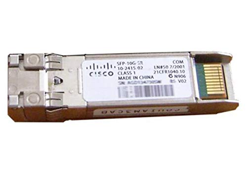 Cisco Wiederaufbereitetes 10GBASE-SR-S-RF SFP-Modul für 10 Gigabit Ethernet Bereitstellungen, Hot S…