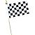 Race Car Checkered Flag (12 count)