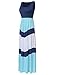 Sherosa Women's Sexy Ethnic Style Sleeveless Floral Print Bohemian Tank Dresses Geometric Party Evening Long Maxi Dresses (S, 1# Blue)