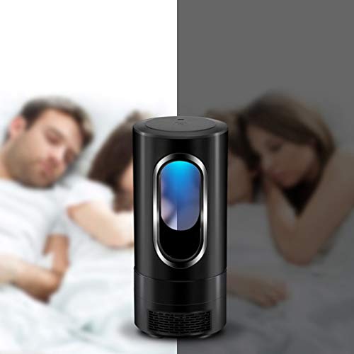 HTHJSCO Electric Mosquito Killer Lamp, Chemical-Free USB Powered UV LED Light Photocatalyst Fly Bug Dispeller with Suction Fan for Indoor Home