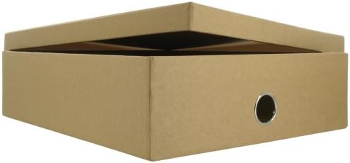 Caja Paperchase kraft papelería: Amazon.es: Oficina y papelería