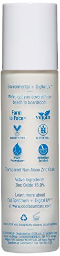 COOLA Full Spectrum 360 Mineral Sun Silk Sunscreen | Blue Light and Pollution Defense | Broad Spectrum SPF 30 | Farm to Face Sourced | Antioxidant + Vitamin Rich - Thumbnail 4