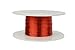 TEMCo 30 AWG Copper Magnet Wire - 2 oz 392 ft 155°C Magnetic Coil Red