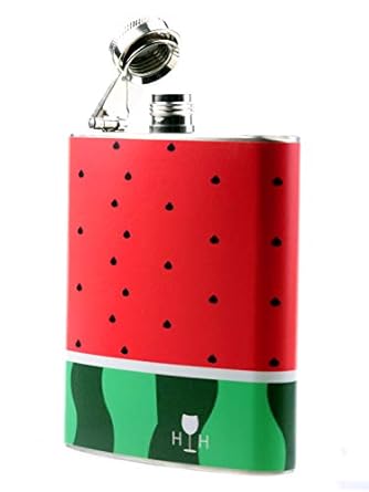 My 60 Minutes Stainless 7 Oz Steel Hip Flask (207ml)