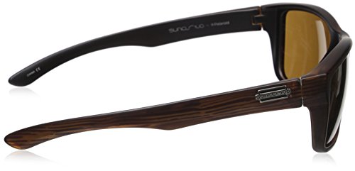 Suncloud Mayor Polarized Sunglasses, Burnished Brown Frame, Brown Polycarbonate Lenses