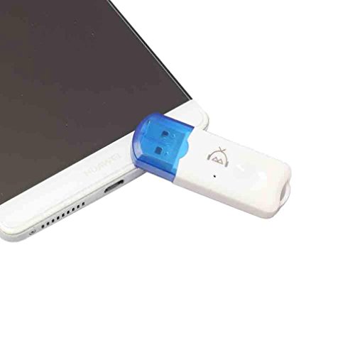 Coohole USB Bluetooth Stereo Light Fashion Audio Music Wireless Receiver Adapter For Car Home Speaker
