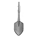TR Industrial TR89102 Clay Spade Scoop Shovel Bit for Electric Demolition Jack Hammer, Silver primary
