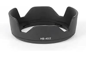 Bizoe HB-45 Camera Lens Hood Intended for Nikon AF-S 18-55mm f/3.5-5.6G Camera D3300 D3200 D3100 D3000 D5000 D5100 D5200 D530