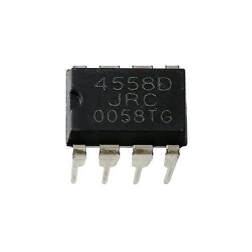 JRC4558D 4558D DIP8 Dual OP AMP for Audio Amplifier Pack of 10