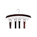 Richards Homewares Closet Accessories 12 Belt Hardwood Hanger Walnut (2-Pack)