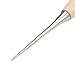 uxcell Leather Sewing Awl Wood Handle Drillable Awl Pin Punching Hole Maker Stitching Sewing Awl Kit