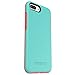 OTTERBOX Symmetry Series Case for iPhone 8 Plus & iPhone 7 Plus (ONLY) - Retail Packaging - Candy Shop (Aqua Mint/Candy Pink)
