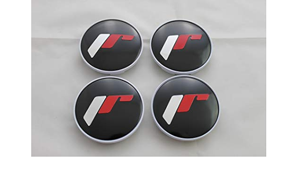 Japan Racing 1 tapacubos Planos con Adhesivo – Ext 68 mm ...