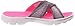 SKECHERS Performance Womens Go Walk Mellow Flip Flop,Charcoal/Hot Pink,8 M US