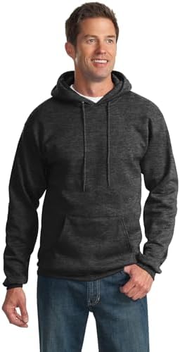 District Medal Full-Zip Hoodie DT565, Black, X-Small at Amazon