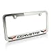 C6 Corvette License Plate Frame with C6 Flags