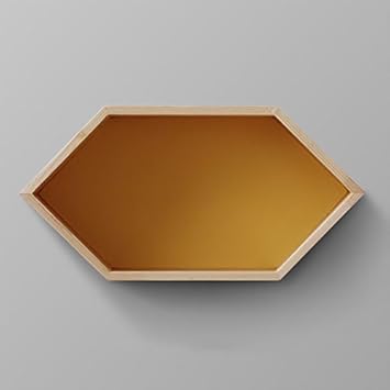 GYP Ländliche Massivholz Wand Regal Wand Rahmen Bücherregal, Kreative Wand hängende separate Platte Regal Pylon Rahmen Home D