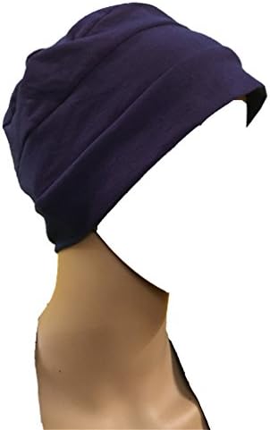 GIRRIJANAVY BLUE CHEMO BEANIES CANCER CAPS WOMEN SUMMER CHEMO CAPS SLEEP TURBAN FOR WOMEN UNDERSCARF CAPS UNDER HIJABS WOMENS PREGNANCY CAPS EAR COVER CAP COTTON CAPS SLEEP CAPS SLEEPING HEADWEAR CHEMO THERAPY HEADWRAPS