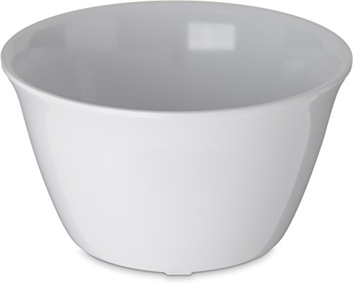 Carlisle 4354002 Dallas Ware Melamine Bouillon Cup, 8-oz. Capacity, 3.84 x 2.15", White (Case of 24)