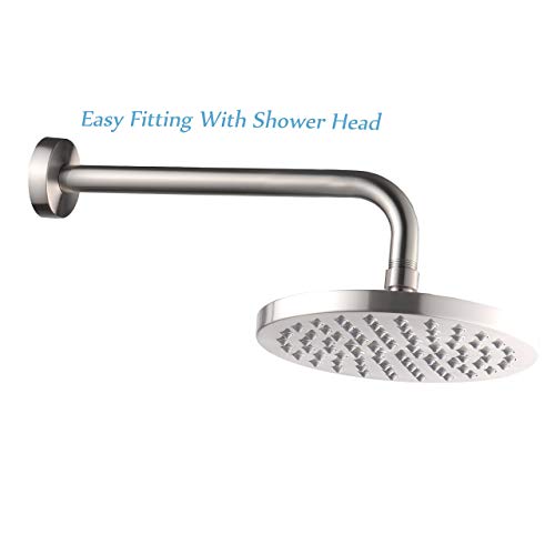12 Inch Shower Arm and Flange Extra Long Shower Head Extension Arm