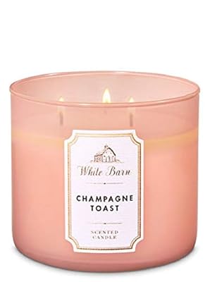 Body Works White Barn 3-Wick Scented Candle in Champagne Toast