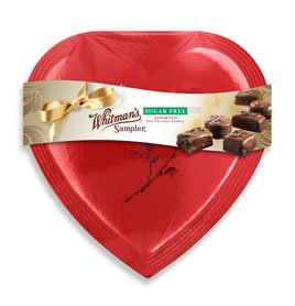 Whitman’s Sugar Free Sampler Heart, 10 oz.
