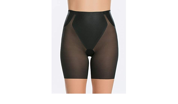spanx haute contour mid thigh short