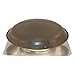 Cool Attic CX1000AMWGUPS Power Roof Galvanized Steel Vent Dome with 3.4 Amp Motor, Weathered Grey,