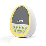 Likii White Noise Machine, Baby Night Light, 29 Sounds with 8 Colour Nightlight, Compact and Cute Egg Shape for Baby Sleep, Portable Rechargeable Sound Machine …