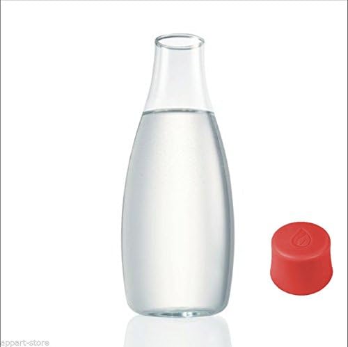 Retap Reusable Glass Water Drink Bottle BPA-Free Silicone Cap Carafe Stylish