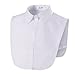 ANZERMIX Women's Detachable Fake Collars Half Shirt Blouse Pack of 3 (Peaked Collar)